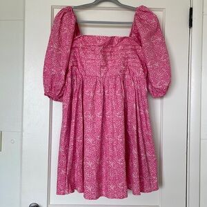 NWT Abercrombie babydoll puff sleeve dress